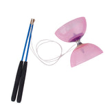 Maxbell 5-Bearing Diabolo With Handsticks & String Juggling Toy- Pink