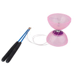 Maxbell 5-Bearing Diabolo With Handsticks & String Juggling Toy- Pink