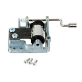 Maxbell Hand Crank Mechanical Movement Music Box Play Elfen Lied