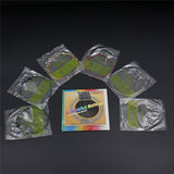 Maxbell 6pcs Folk Guitar String Coated Copper Alloy Wound Colorful
