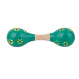 Maxbell 1pc Kids Wooden Maraca Random Color 15cm