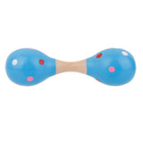 Maxbell 1pc Kids Wooden Maraca Random Color 15cm