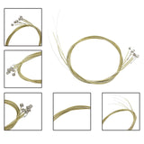 Maxbell 6pcs Acoustic Guitar Stainless Steel String A100