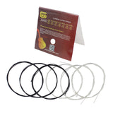 Maxbell 6pcs Classic Guitar Nylon String Black