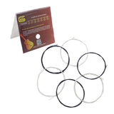 Maxbell 6pcs Classic Guitar Nylon String Black