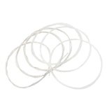 Maxbell 6pcs Classic Guitar Nylon String Clear
