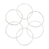 Maxbell 6pcs Classic Guitar Nylon String Clear