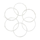 Maxbell 6pcs Classic Guitar Nylon String Clear