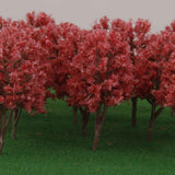 Maxbell 20PCS Model Trees Layout Train Railway Raiload Landscape Scenery 1:150