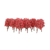 Maxbell 20PCS Model Trees Layout Train Railway Raiload Landscape Scenery 1:150