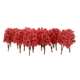 Maxbell 20PCS Model Trees Layout Train Railway Raiload Landscape Scenery 1:150