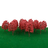 Maxbell 20PCS Model Trees Layout Train Railway Raiload Landscape Scenery 1:150