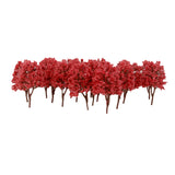 Maxbell 20PCS Model Trees Layout Train Railway Raiload Landscape Scenery 1:150