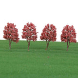 Maxbell 20PCS Model Trees Layout Train Railway Raiload Landscape Scenery 1:150
