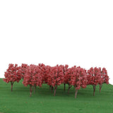 Maxbell 20PCS Model Trees Layout Train Railway Raiload Landscape Scenery 1:150