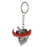 Maxbell Pirate Hat Skull Head Pendant Purse Bag Keyring Key Chain Gift