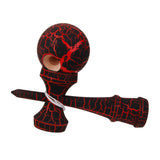 Maxbell Wooden Crack Paint Kendama Toys- Red