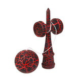 Maxbell Wooden Crack Paint Kendama Toys- Red