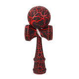 Maxbell Wooden Crack Paint Kendama Toys- Red