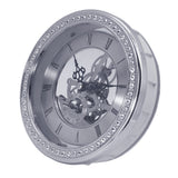 Maxbell Vintage 148mm Round Dial Roman Numeral Watch Quartz Clock Insert Silver