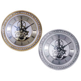 Maxbell Vintage 148mm Round Dial Roman Numeral Watch Quartz Clock Insert Golden