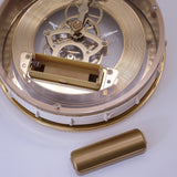 Maxbell Vintage 148mm Round Dial Roman Numeral Watch Quartz Clock Insert Golden