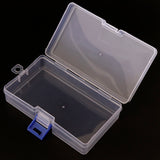 Maxbell Plastic Transparent With Lid Storage Box Collection Container 14x8.8x3.5cm