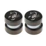 Maxbell 1 Pair Non Piercing Clip on Magnetic Ear Stud Men Fake Earrings Scorpion