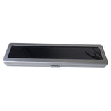 Maxbell Metal Jewlery Case Display Box Organizer Storage for Diamond Polish Silver
