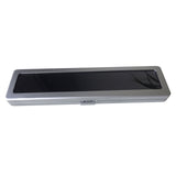Maxbell Metal Jewlery Case Display Box Organizer Storage for Diamond Polish Silver