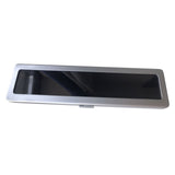 Maxbell Metal Jewlery Case Display Box Organizer Storage for Diamond Polish Silver