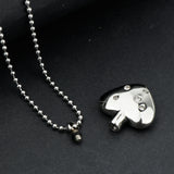 Maxbell Stainless Steel Urn Pendant Memorial Necklace Pet Memorial Jewelry Style 8