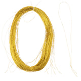 Maxbell Metallic Thread Hand Diy Embroidery Thread For Sewing Machines 200M Gold