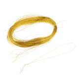 Maxbell Metallic Thread Hand Diy Embroidery Thread For Sewing Machines 200M Gold