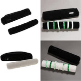 Maxbell Portable Luxury Velvet Jewelry Bracelet Roll Organizer Travel Bag Black