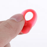 Maxbell 10Pcs Solid Silicone Double Flared Plugs Ear Gauge Stretching Expander 18mm
