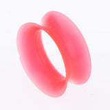 Maxbell 10Pcs Solid Silicone Double Flared Plugs Ear Gauge Stretching Expander 18mm