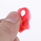 Maxbell 10Pcs Solid Silicone Double Flared Plugs Ear Gauge Stretching Expander 16mm