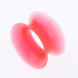 Maxbell 10Pcs Solid Silicone Double Flared Plugs Ear Gauge Stretching Expander 12mm