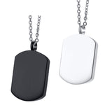 Maxbell Stainless Steel Pendant Necklace Openable Cremation Jewelry For Ashes Black