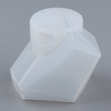 Maxbell Transparent Silicone Stone Resin Mould Multi-Faceted Diamond DIY  02