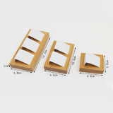 Maxbell Natural Bamboo Wooden EarringsEar Studs Display Rack Organizer White 1 Slot