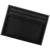 Maxbell Velvet Jewelry Trays Catch All Jewelry Display Tray Case Black PU Leather