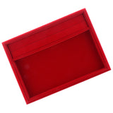 Maxbell Velvet Jewelry Trays Catch All Jewelry Display Tray Case Red Velvet