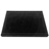 Maxbell Velvet Jewelry Trays Catch All Jewelry Display Tray Case Black Velvet