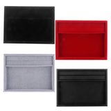 Maxbell Velvet Jewelry Trays Catch All Jewelry Display Tray Case Black Velvet