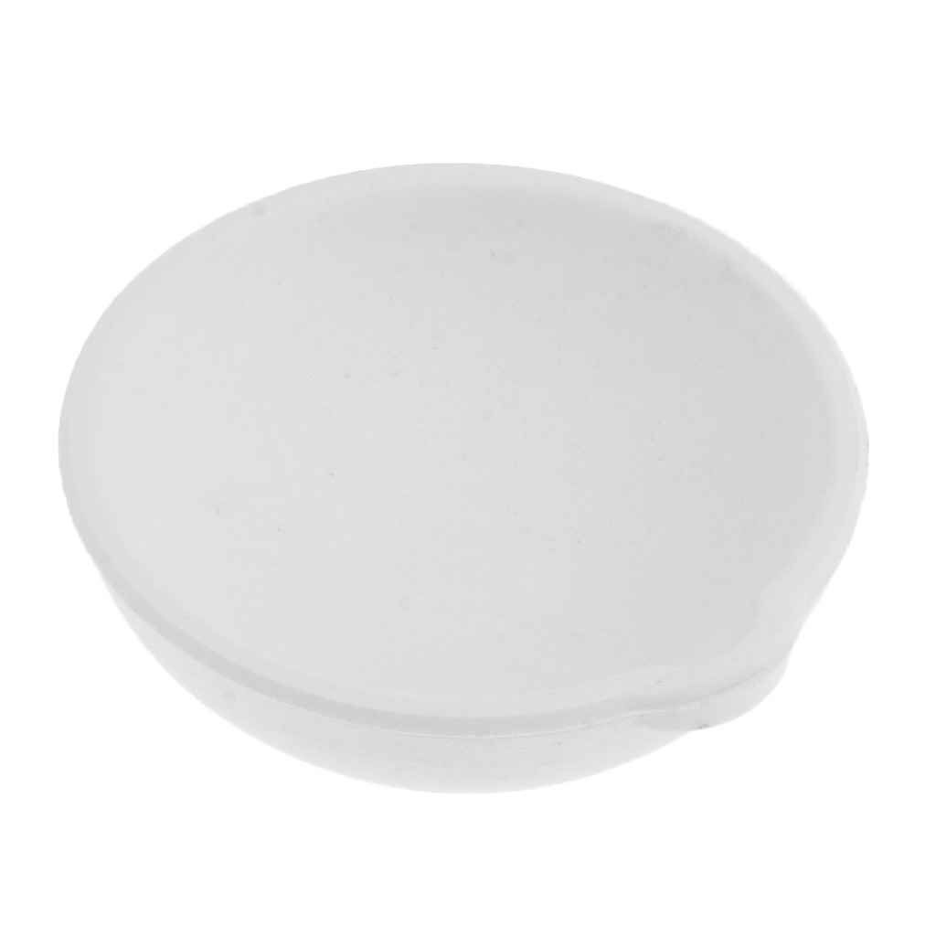 Maxbell Quartz Silica Melting Crucible Dish Pot Cup for Gold Silver 1000g 9.5x3.2cm