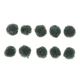 Maxbell Plush Ball DIY Pompoms for Jewelry Making Craft Decoration Dark green