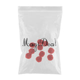 Maxbell Plush Ball DIY Pompoms for Jewelry Making Craft Decoration Red