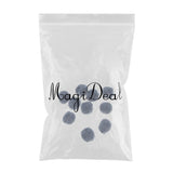 Maxbell Fluffy Plush Ball DIY Pompoms for Jewelry Making Crafts Decor 10Pcs Blue